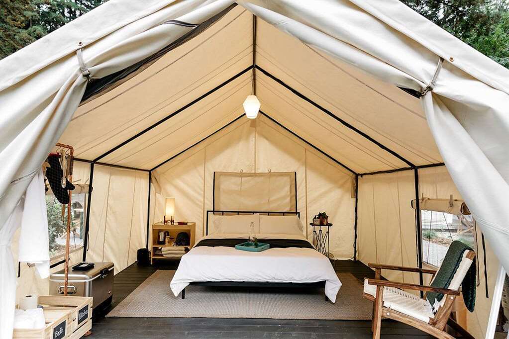 Autocamp Russian River Guerneville Vybavení fotografie